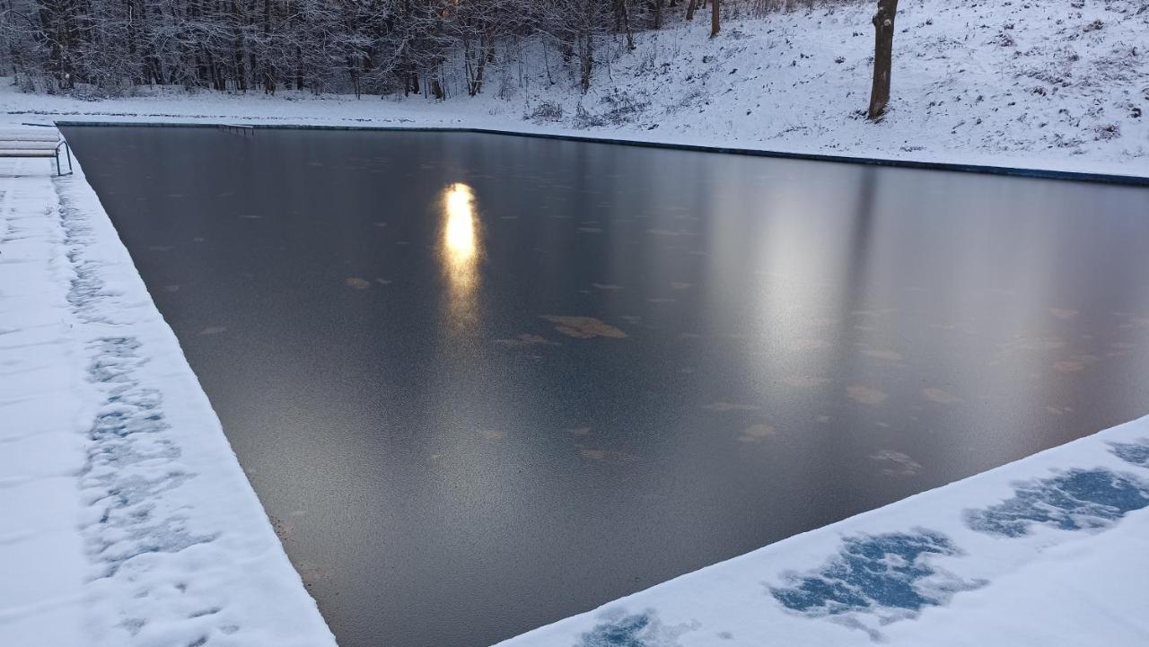 Chatka Agawa V Arealu Koupaliste Bystre V Orlickych Horach Buitenkant foto